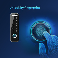 Biometric Access Control System Professional 3-in-1 Security Solution Cloud Management Touch Screen Two-Way Audio APP Waterproof