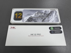 สมาร์ทวอทช์ HK12 PRO รุ่นใหม่ ปี 2026 หน้าจอ Amoled เครื่องเล่น MP3 สายคู่ รุ่น Hk12 PRO Wearfit Pro - Product Image 3
