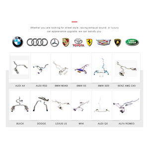 Système D'échappement Catback En Acier Inoxydable pour BMW X3 X4 X3M <span class=keywords><strong>M340</strong></span> M340i M440 M440I G20 G22 3.0T Silencieux Tuyau D'échappement - Product Image 4