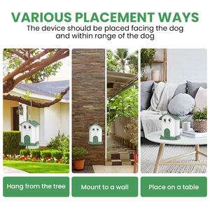 เครื่องไล่สุนัขสัตว์เลี้ยงด้วยคลื่นอัลตร้าโซนิคขนาดเล็กสำหรับกลางแจ้งอุปกรณ์ป้องกันการเห่าอุปกรณ์ควบคุมการเห่าแบบอัลตราโซนิค - Product Image 6
