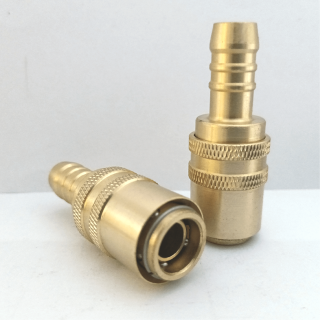 13mm Brass Hydraulic Quick Release Coupling Garden Hose Fittings Connectors