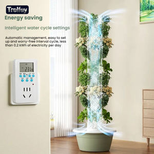 Kit de démarrage complet pour jardin hydroponique à domicile avec pompe et pots en filet, montage facile pour débutants et familles - Product Image 4