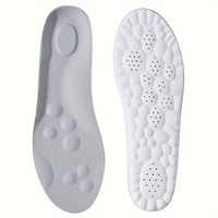 Semelles intérieures sport 4D en latex, souples, haute élasticité, respirantes, désodorisantes, absorption des chocs, pour chaussures et accessoires d'enfants