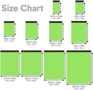 Bolsa de Plástico Verde de Polietileno para Camisetas, Termosellable, Desechable, para Zapatos y Ropa, Uso Industrial - Product Image 2