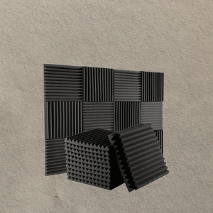 Paneles Acústicos de Espuma de Poliuretano Yuanyuan, Diseño Contemporáneo en Forma de Cuña, Aislamiento Acústico, Insonorización para Oficinas, Edificios y Estudios - Product Image 2