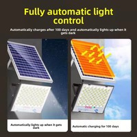 Projecteur solaire LED étanche IP67 de haute qualité 45W-400W en ABS pour éclairage extérieur paysager avec angle de faisceau de 90-120°