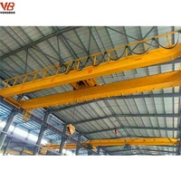 Colgante de grúa de puente aéreo de taller de viga doble individual Control remoto inalámbrico de China 30 toneladas 50 toneladas CE proporcionado puente de 10m