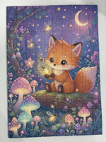 Rompecabezas Educativos con Temática de Dibujos Animados, 100 Piezas, Impresión CMYK de Alta Definición, Creativos y Lindos, Personalizados para Niños