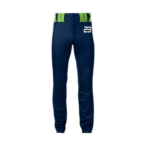 2026 Baseball <b>Knickers</b> Pants With Side Piping Polyester Youth Crown Open Bottom Baseball Pants for Men - Product Image 1