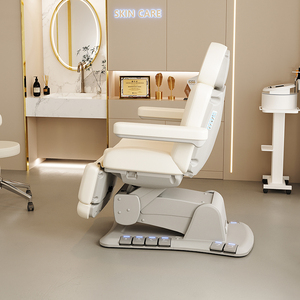 Table de <span class=keywords><strong>spa</strong></span> faciale thérapeutique de beauté, traitement des pieds, massage professionnel, chaise, table de massage électrique, lit pour esthéticienne - Product Image 2