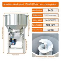 Mini machine à enduire les semences et mélangeur d'aliments avec système de mélange en spirale pour une production efficace d'aliments pour animaux