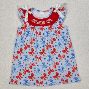 Toddler Girls <b>Red</b> White Checkered Star Print Two-Piece Set Short Sleeve Top With Ruffle Shorts Summer Outfit - Product Image 4