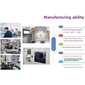 माइक्रो व्यास बॉल नाक एंड मिल टंगस्टन स्टील सीएनसी राउटर बिट फ्लैट कटर एचआरसीएस 60 लंबी गर्दन मिलिंग उपकरण ओएम समर्थन - Product Image 5