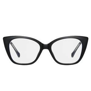 กรอบแว่นตา Cat Eye ป้องกันแสงสีฟ้า TR90 แบบเต็มกรอบ Unisex เลนส์อะคริลิค 87292 ผลิตที่ไถโจว - Product Image 3