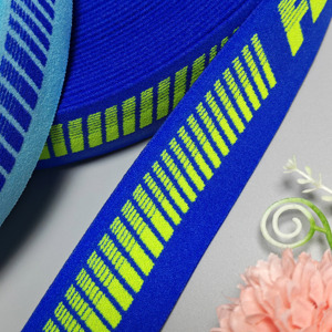 High Quality Custom Jacquard Elastic Band 3.2cm Width Nylon Webbing with Brand Logo for Underwear Waistband Elastic <b>Binding</b> <b>Tape</b> - Product Image 1