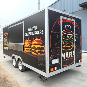 Remorque de restauration mobile, remorque de concession alimentaire, cuisine entièrement équipée, chariot à café, kiosque, chariot à glaces, camion à hot-dogs - Product Image 5