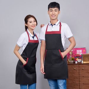 ผ้ากันเปื้อนเชฟแบบขายส่งสั่งทำได้ สำหรับร้านอาหาร บาร์บีคิว โรงแรม ร้านกาแฟ ตลาด ชุดทำงาน ครัว ผ้ากันเปื้อนทำความสะอาด - Product Image 3