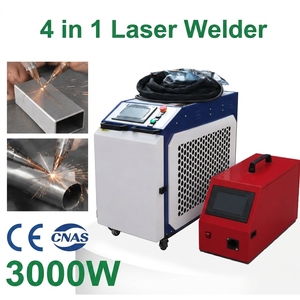 Máquina Láser Portátil de Alta Potencia 3000W 4 en 1 para Corte, Limpieza y Eliminación de Óxido en Metal, Multifunción Integrada 4 en 1 - Product Image 1