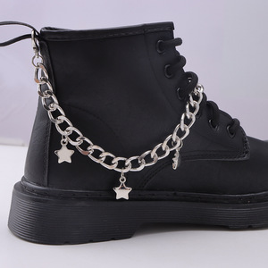 โซ่คล้องรองเท้ารูปดาวแฟชั่น โลหะผสมสังกะสี เครื่องประดับสำหรับสวมใส่ทุกวันสำหรับทุกเพศ - Product Image 1