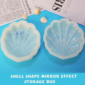 Osbang Appareil ménager Bricolage Artisanat Moule en caoutchouc Moule d'injection plastique Forme de coque Boîte de rangement de table Décoration de bureau - Product Image 3