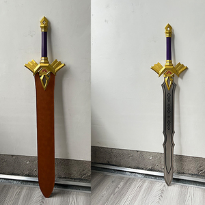Espada de juguete de buena calidad <span class=keywords><strong>the</strong></span> Legend Zelda <span class=keywords><strong>Breath</strong></span> <span class=keywords><strong>of</strong></span> <span class=keywords><strong>the</strong></span> <span class=keywords><strong>Wild</strong></span> Link Master Sword 121cm 3,75 kg Obra de arte realista - Product Image 2