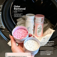 Perles de parfum écologiques QiYOU, parfum frais longue durée pour les bandes de lessive