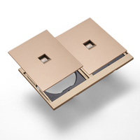 Prise Murale WESA EU, Prise Murale TV RJ45 Ethernet, Multiprise Murale, Prise Maison Double, Combinaison Libre, Design Moderne de Luxe