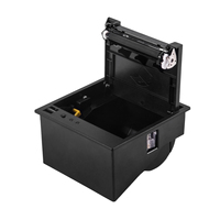 Imprimante thermique intégrée HSPOS EC80 80 mm avec coupe-papier automatique 130 mm/s USB RS232 117x117 mm carrée 532 g pour kiosque, distributeur automatique, point de vente