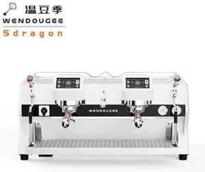 เครื่องชงกาแฟเอสเพรสโซแบบสองหัว รุ่น Wendougee SDRAGON กำลังไฟ 4800 วัตต์ แรงดันไฟฟ้า 220-240 โวลต์ หัวชงแบบ Saturated Group สำหรับร้านกาแฟ - Product Image 3