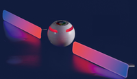 Barra de lámpara ambiental inteligente Rgb para TV, lámpara de ambiente para videojuegos, altavoz de juego con Bluetooth, Control de sonido, luz rítmica de música