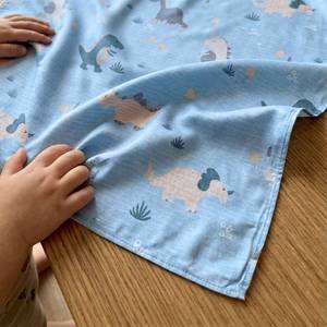 Tencel Premium 40s ™   Sábana de Cuna de Lyocell Suave y Transpirable, Juego de Ropa de Cama para Bebé con Diseño de Dinosaurio - Product Image 4