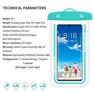 Étui étanche pour téléphone, pochette transparente pour téléphone portable, sac étanche pour plage, natation, poche pour téléphone - Product Image 4