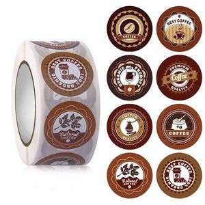 Customized PVC Self-adhesive Sticker <b>Transparent</b> Waterproof Milk Tea Cup Coffee Cup <b>Label</b> Packaging Bag Sticker Printing - Product Image 4