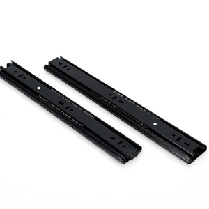 Estensione completa 50cm di chiusura morbida in acciaio cassetto scorrevole moderno pista da corsa liscia per mobili da cucina uso domestico - Product Image 1