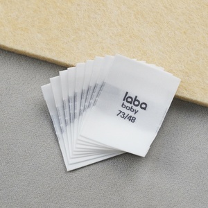 Tùy Chỉnh Mật Độ Cao Damask Dệt Dệt Nhãn Tag End Gấp Thương Hiệu Tư Nhân Màu Đen May Tag Logo - Product Image 5