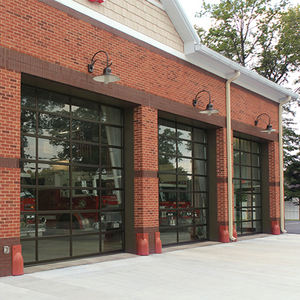 Télécommande moderne électrique automatique cadre en aluminium vue complète isolé double verre sectionnel porte de <span class=keywords><strong>garage</strong></span> pour les revendeurs - Product Image 6