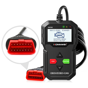 Escáner de diagnóstico <span class=keywords><strong>obd2</strong></span> para coche <span class=keywords><strong>KONNWEI</strong></span> KW590 <span class=keywords><strong>OBD2</strong></span> herramienta de escaneo para coches universales de 12V SUV camión ligero - Product Image 1