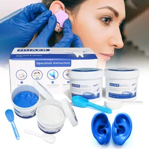 Consumibles de silicona para el oído de cuerpo ligero aprobados por Ce, Kit de masilla para dientes dentales de cuerpo pesado de silicona, Material de impresión de polisiloxano de vinilo