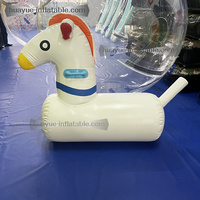 Cheval gonflable interactif pour courses de saut, idéal pour le team building, les sports de plein air et les jeux de carnaval