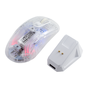 <span class=keywords><strong>Souris</strong></span> sans fil RGB XUNFOX XYH20pro 2025, nouvelle <span class=keywords><strong>souris</strong></span> mécanique transparente RGB à trois modes, <span class=keywords><strong>souris</strong></span> de jeu Esports silencieuse sans fil - Product Image 3