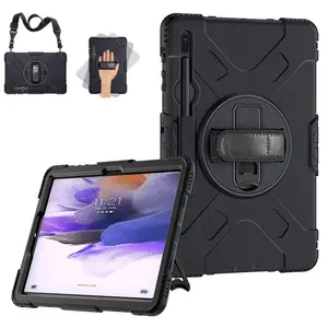 Case For Samsung Galaxy Tab S7 FE SM-T730/T736 12.4" Inch Anti Drop Protective Shockproof Rugged Tablet Cover