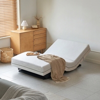 Matelas intelligent à housse amovible, cadre de lit réglable avec mousse massante et ressorts, matelas électrique intelligent, lit réglable intelligent