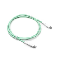 Kabel pengisian daya cepat, kabel Data TPE Tipe C 3A 60W untuk Iphone 17 Pro Max.