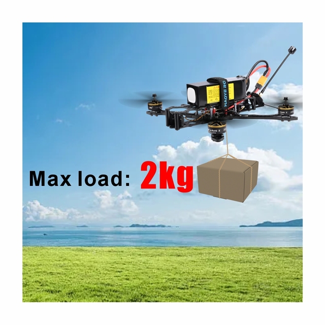 HAOYERC All-Purpose 7-Inch FPV Drone for Various Flight Scenarios High-Stability 7-Inch FPV Drone for Security Monitoring