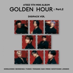 ATEEZ GOLDEN HOUR Part 2 มินิอัลบั้มชุดที่ 11 รุ่น DIGIPACK เวอร์ชั่นฮงจุง เคป๊อป เกาหลี สำหรับทุกวัย สินค้าอย่างเป็นทางการ พรีออเดอร์ มีสินค้าพร้อมส่ง - Product Image 5