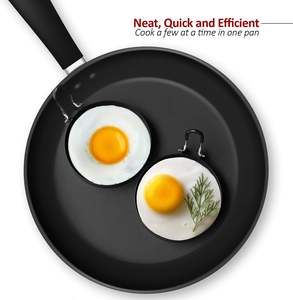 Fried <b>Egg</b> Pancake Omelette <b>Mold</b> Non Stick Stainless Steel <b>Egg</b> Cooker Ring <b>Molds</b> for Muffins Sandwich - Product Image 6