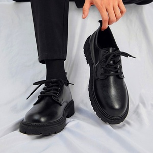 <span class=keywords><strong>Scarpe</strong></span> <span class=keywords><strong>da</strong></span> Lavoro Invernali <span class=keywords><strong>da</strong></span> <span class=keywords><strong>Uomo</strong></span>, Resistenti, con Lacci, Stile Business Casual, Nere, per <span class=keywords><strong>Sposo</strong></span>, Matrimonio, Nuovo Stile Britannico 2026 - Product Image 5