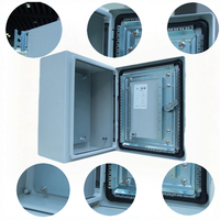 Boîtier de contrôle en acier au carbone de qualité industrielle personnalisable - Boîtier de distribution épaissi IP55 étanche avec revêtement en poudre Marque XLTC
