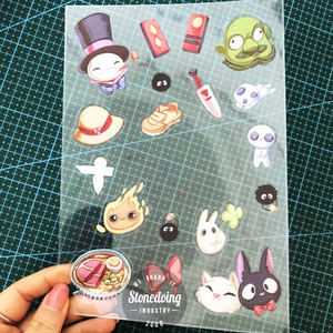 Waterproof Kiss Cut A5 Sticker <strong>Sheets</strong> Custom Vinyl Holo Glitter <strong>Deco</strong> Cute Sticker <strong>Sheet</strong> With Transparent Clear Backing - Product Image 2