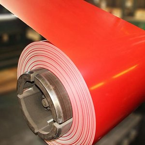 Bobine PPGI à bas prix pour porte de <span class=keywords><strong>garage</strong></span>, hangar industriel et cloison, peinte en PE, couleur bleu rouge blanc standard - Product Image 2
